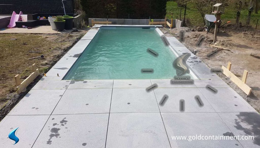 Temporary Water Bladder Tank For Pool Solution