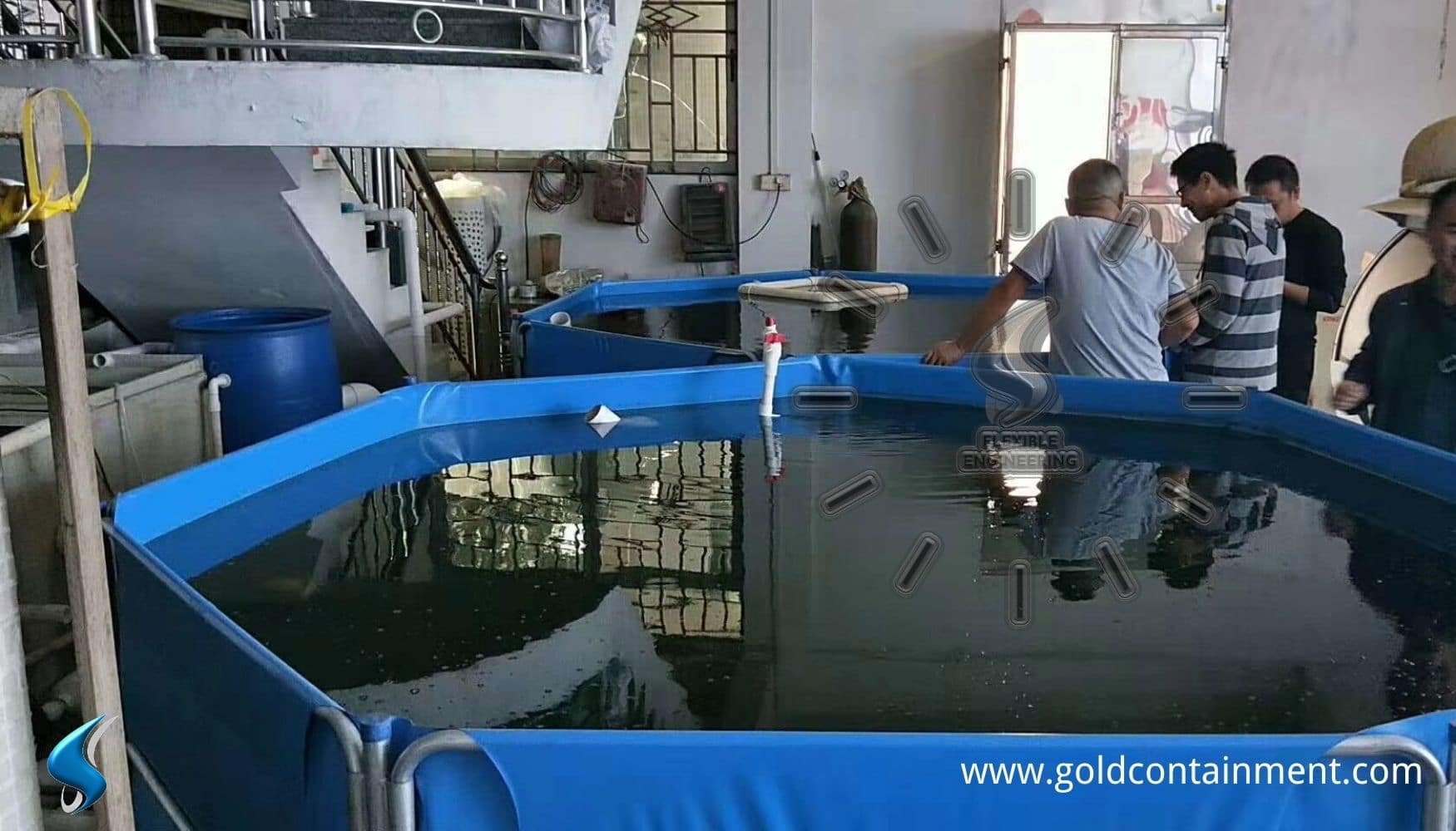 10000L Fish Farming Tank Fuushan Flexible Engineering
