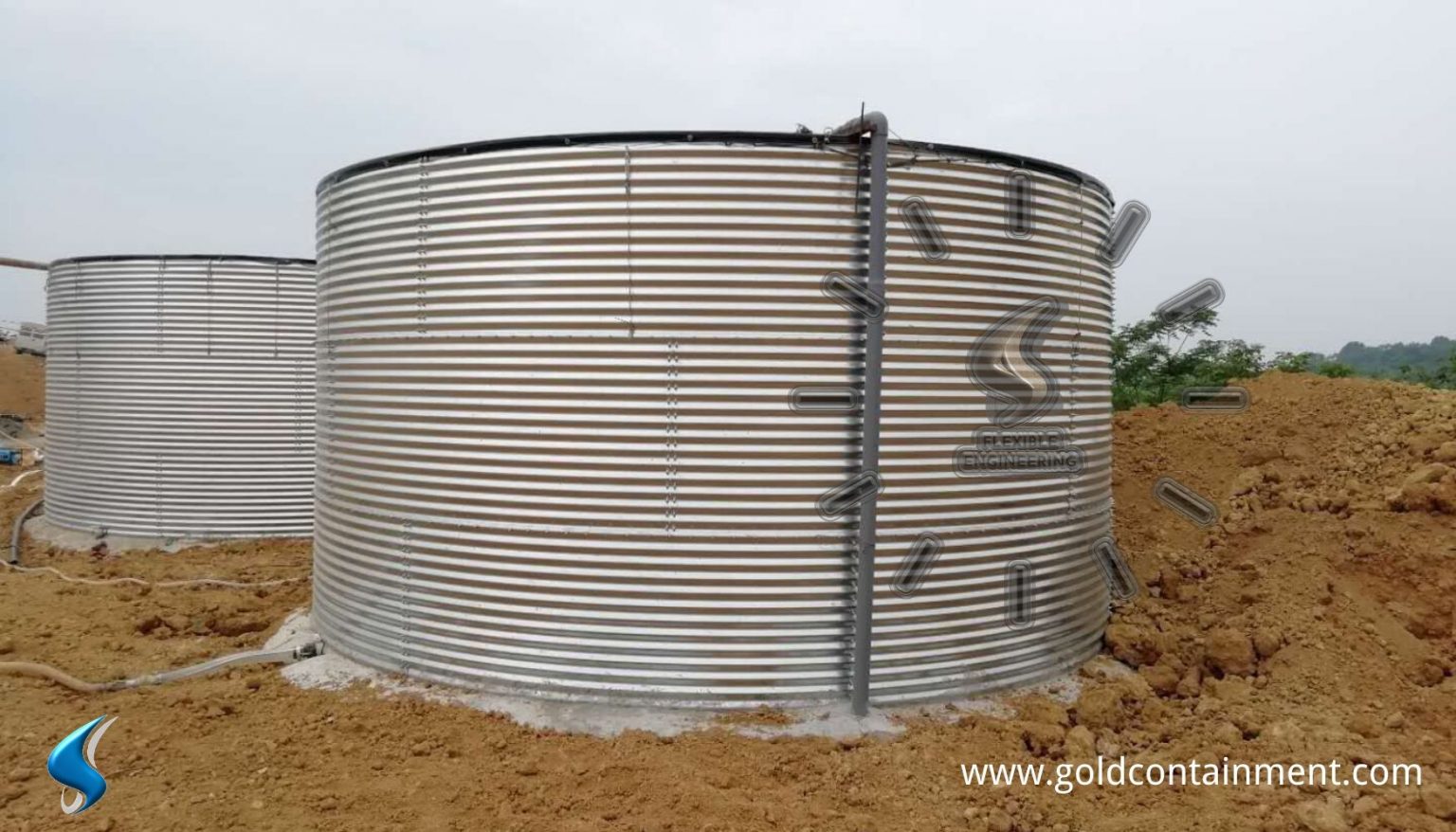 Water Storage Tank Liners Application Feedback from USA Customer